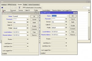 Mikrotik VPN & Routing singkat – Menghubungkan beberapa kantor cabang Part2 Setting VPN Server