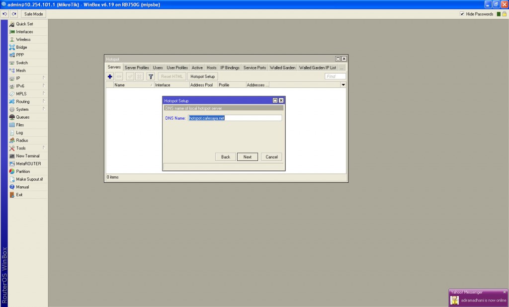 5 Cara Setting hospot mikrotik login