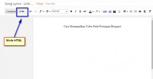 Menampilan Youtube di blogspot 2