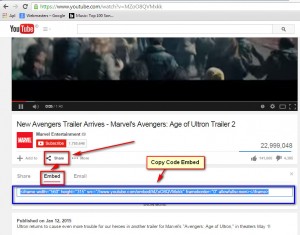 Menampilan Youtube di blogspot