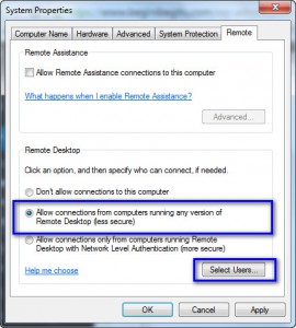 Mengaktifkan RDP Windows 7 - 1