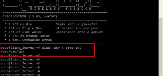 Cara Setting Printer Server Pada Open WRT